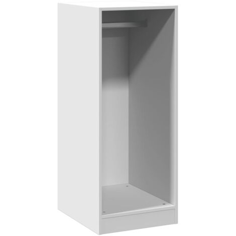 vidaXL Armadio Bianco 48x41x102 cm in Legno Multistrato