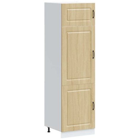 vidaXL Armadio da Cucina Kalmar Rovere Sonoma in Legno Multistrato