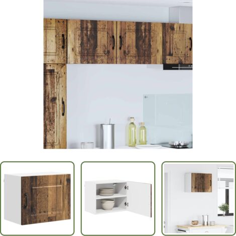 vidaXL Armadio da cucina moderno -  Mobile da cucina Kalmar Legno vecchio 50 x 31 x 40 cm