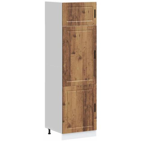 vidaXL Armadio da Cucina Porto Legno Antico in Legno Multistrato