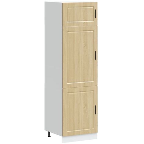 vidaXL Armadio da Cucina Porto Rovere Sonoma in Legno Multistrato
