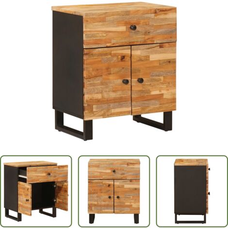 vidaXL Armadio da letto -  Mobiletto da Letto con cassetto Marrone 50 x 33 x 60 cm