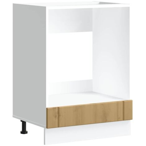 vidaXL Armadio Forno Lucca Rovere Artigianale in Legno Multistrato