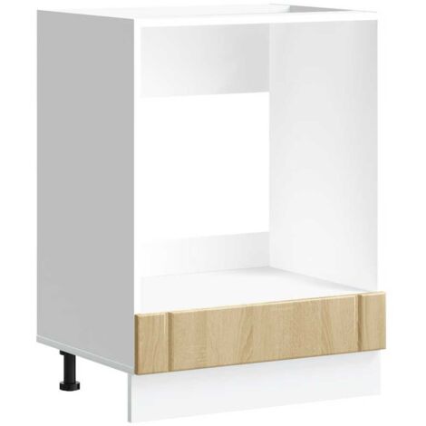 vidaXL Armadio Forno Lucca Rovere Sonoma in Legno Multistrato