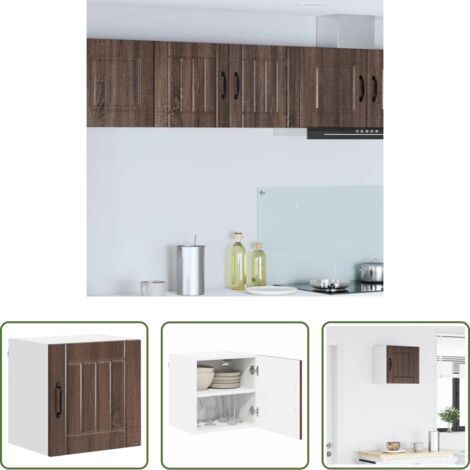 vidaXL Armadio in legno -  Mobile da cucina Rovere Marrone 40 x 31 x 40 cm
