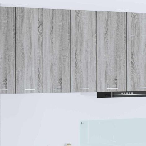 vidaXL Armadio pensile Grigio Sonoma 60 x 31 x 80 cm Legno