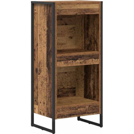 vidaXL Armadio per Libri Legno vecchio 40 x 30 x 86,5 cm