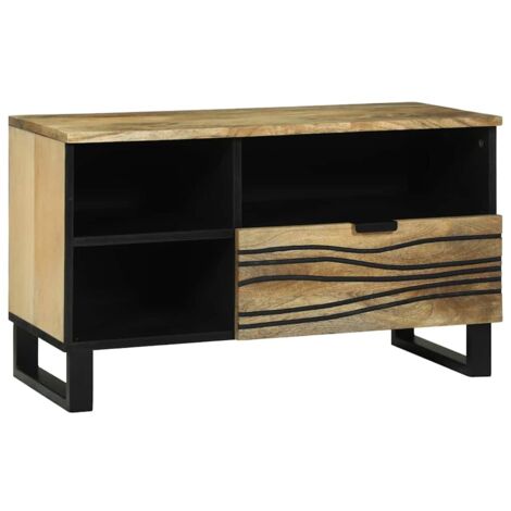 vidaXL Armadio per stoccaggio media Marrone 80 x 33.5 x 46 cm