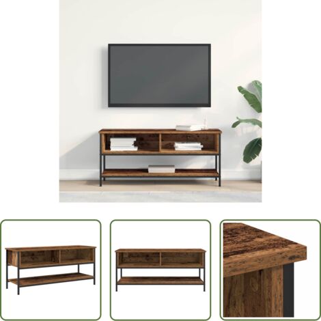 vidaXL Armadio TV -  Set mobile TV Legno vecchio 100 x 35 x 45 cm Legno multistrato