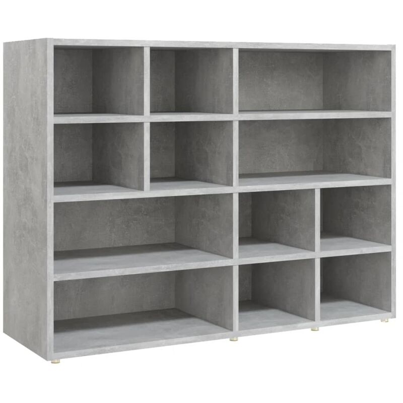 

Vidaxl - Armario auxiliar de aglomerado 97x32x72 cm gris hormigón - Gris