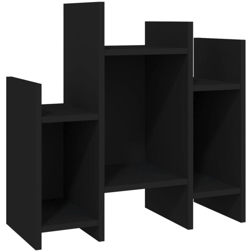

vidaXL Armario auxiliar de aglomerado 60x26x60 cm negro - Negro