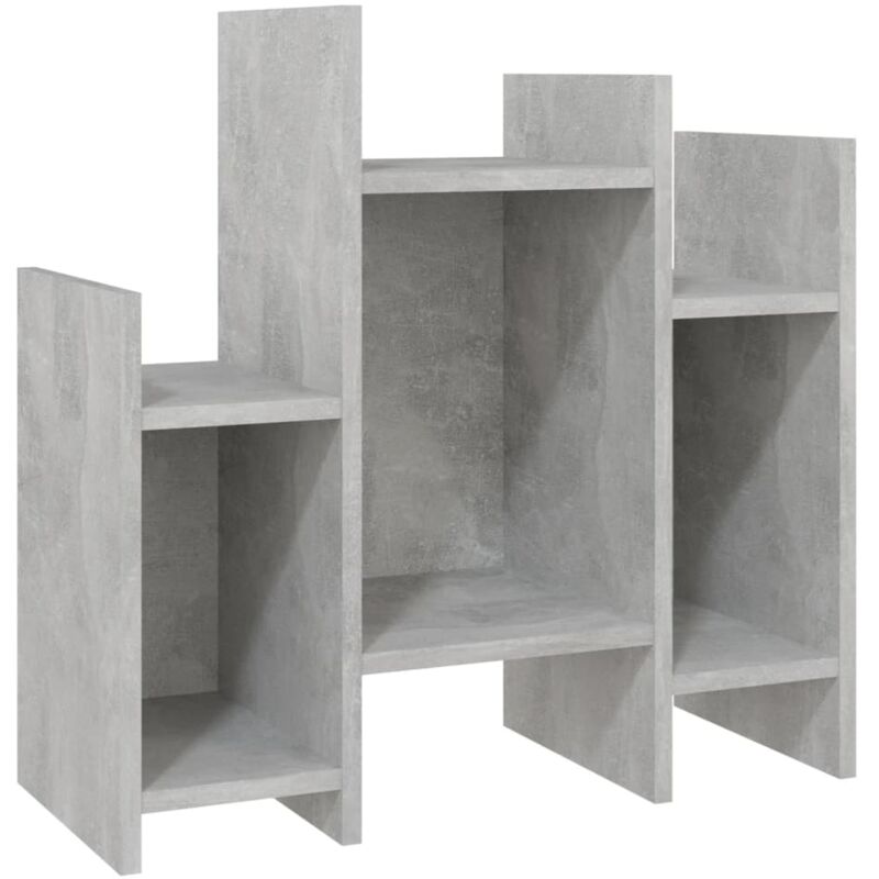 

vidaXL Armario auxiliar de aglomerado 60x26x60 cm gris hormigón - Gris