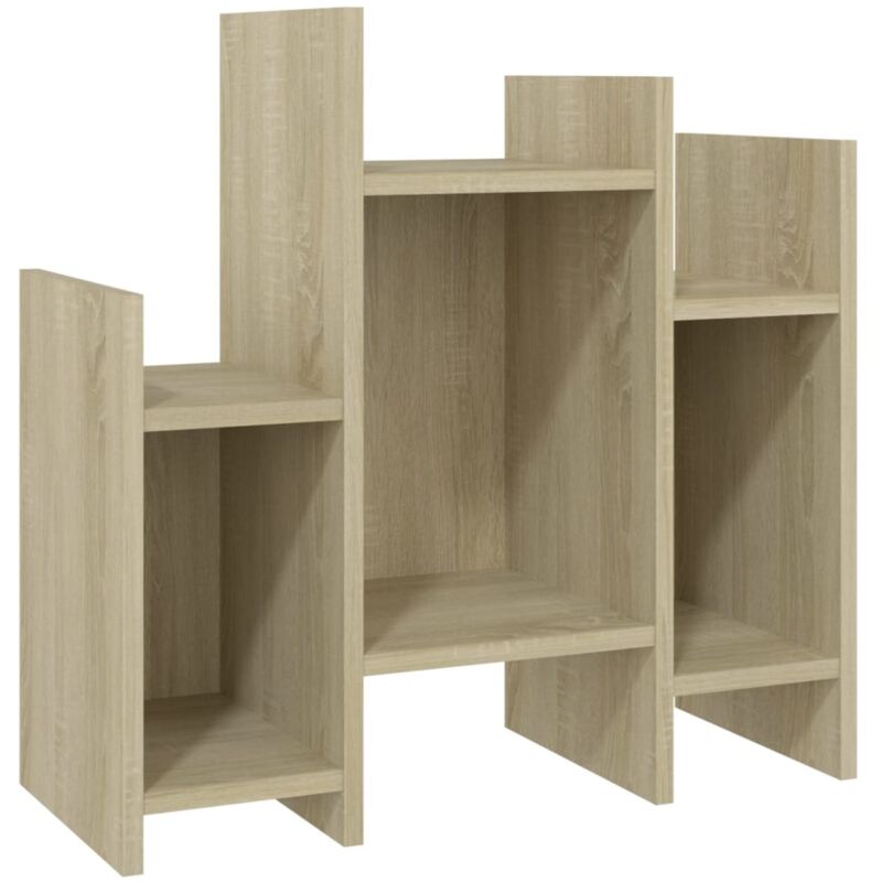 

vidaXL Armario auxiliar de aglomerado 60x26x60 cm color roble Sonoma - Marrón