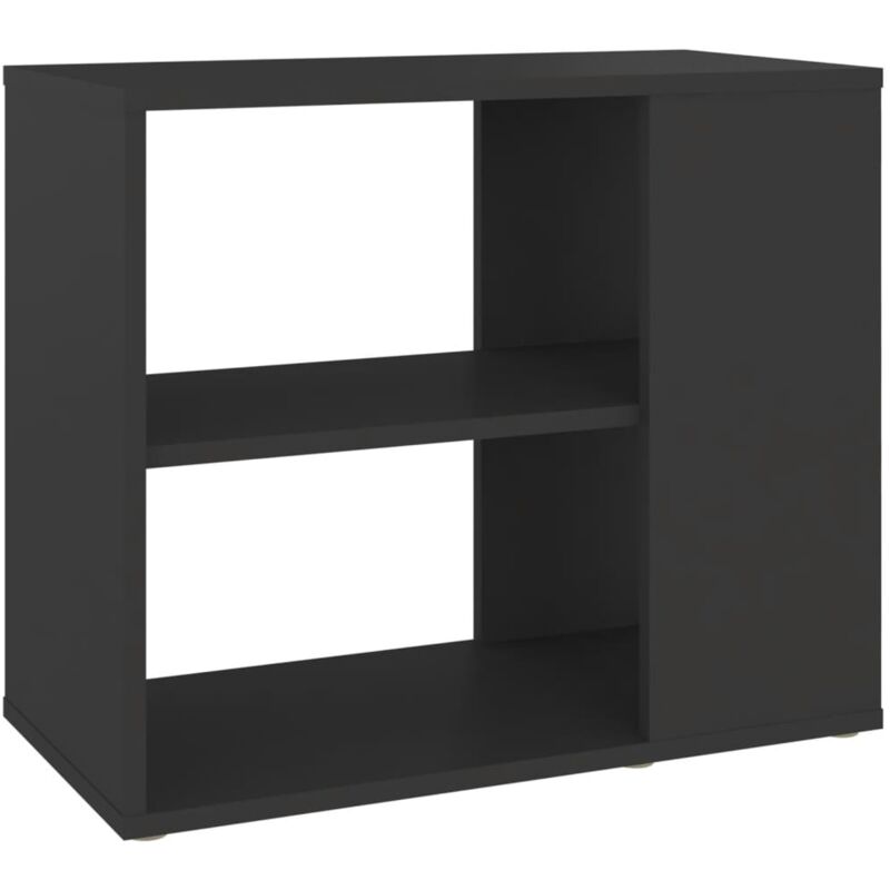 

vidaXL Armario auxiliar de aglomerado 60x30x50 cm gris - Gris