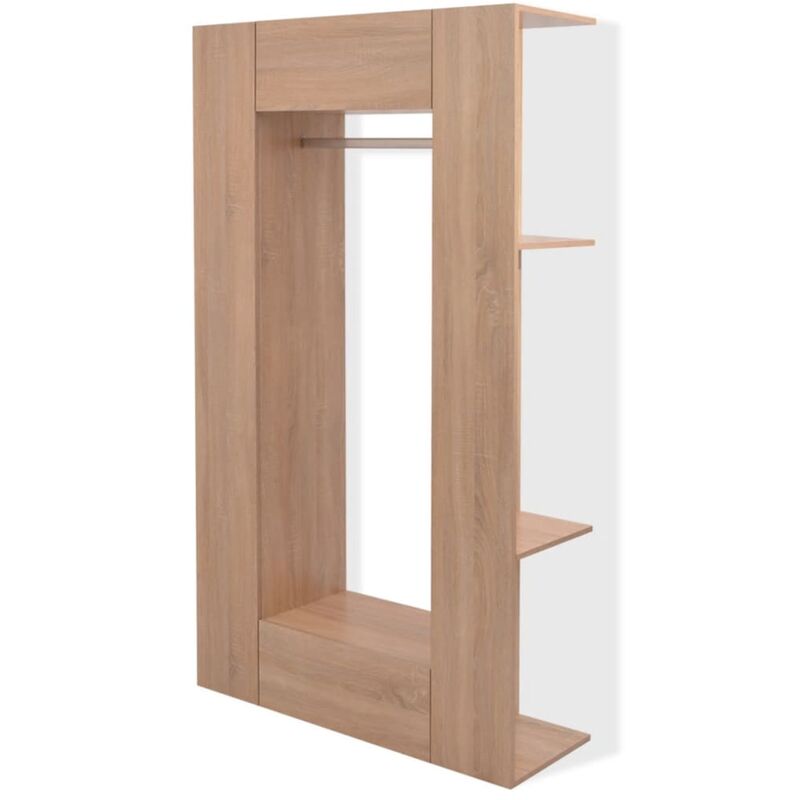 

Armario de aglomerado 106x36,5x192 cm beige - Beige - Vidaxl