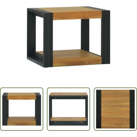 vidaXL Armario de baño de teca -  Armario de baño madera maciza de teca 45x45x35 cm