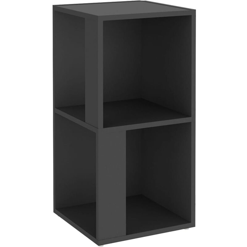 

vidaXL Armario de esquina aglomerado gris 33x33x67 cm - Gris