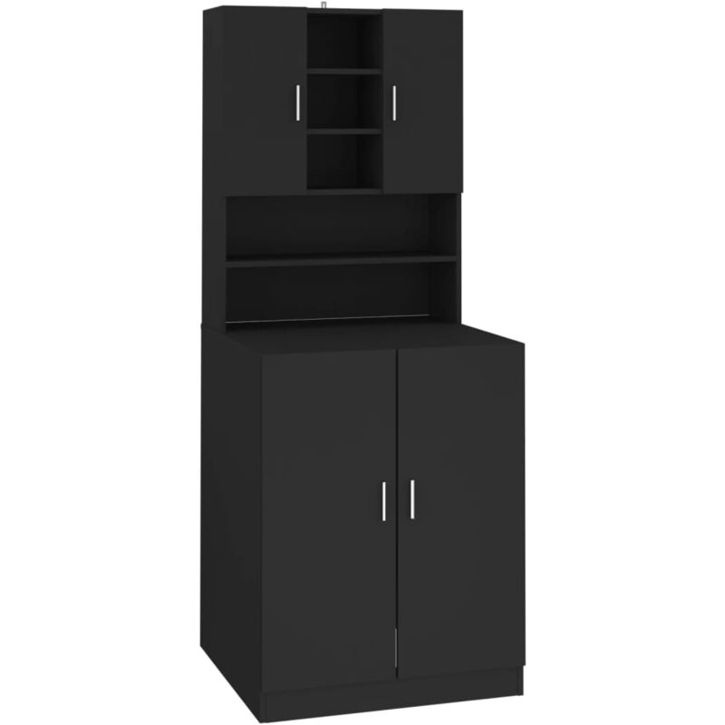 

Armario de lavadora negro - Vidaxl