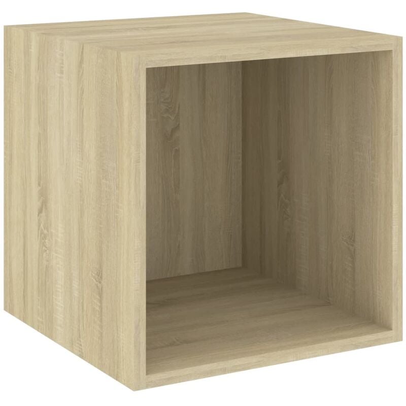 

vidaXL Armario de pared 37x37x37 cm aglomerado color roble Sonoma - Marrón