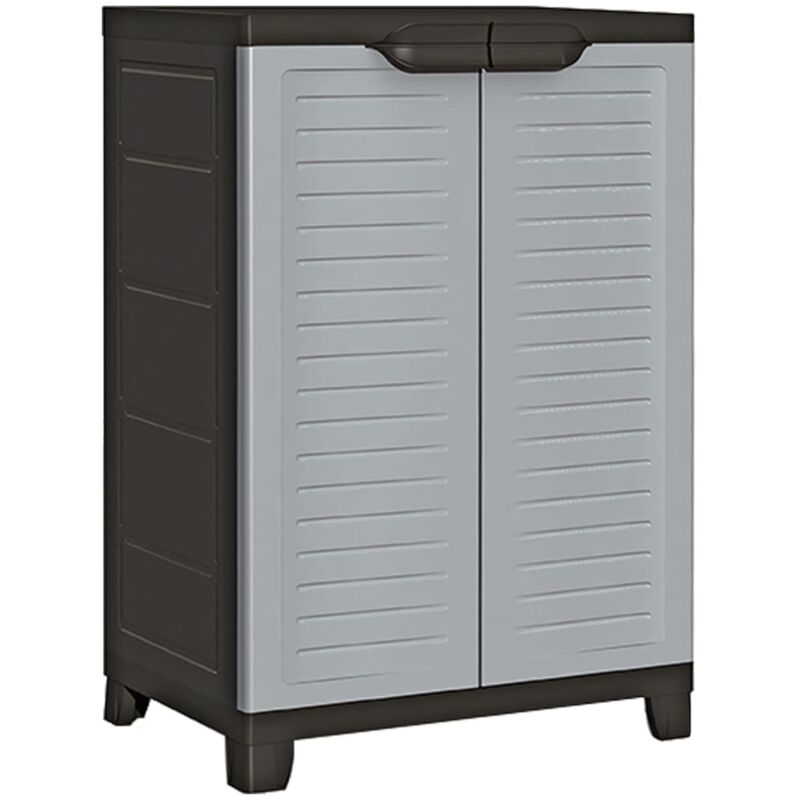 

Armario de plástico 65x45x97 cm - Gris - Vidaxl