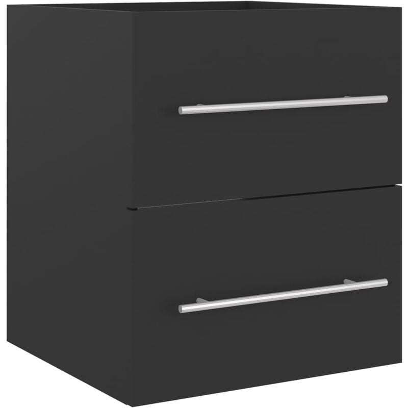 

vidaXL Armario para lavabo aglomerado gris 41x38,5x48 cm - Gris