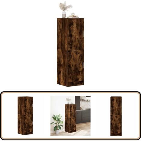 VidaXL Armoire Basse Chêne Sonoma 30x44,5x81,5 Cm Bois D’ingénierie, Armoire De Cuisine, Meuble