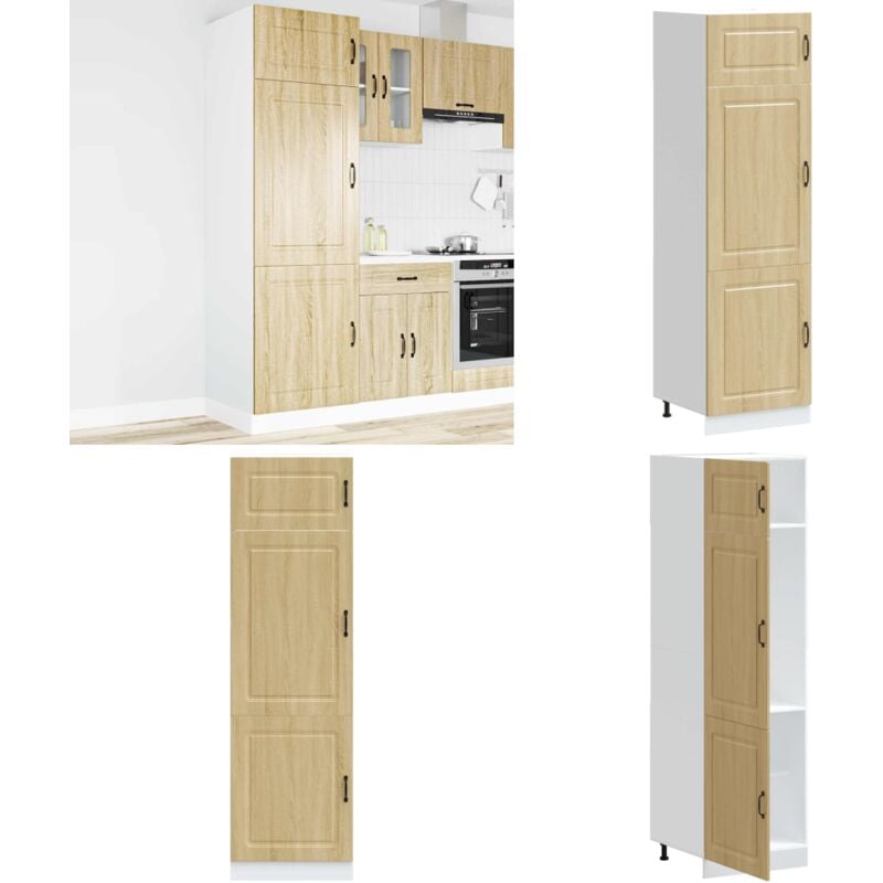 Vidaxl - Armoire de cuisine Kalmar chêne sonoma bois d'ingénierie