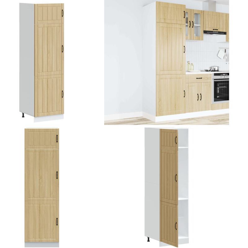 Vidaxl - Armoire de cuisine Lucca chêne sonoma bois d'ingénierie