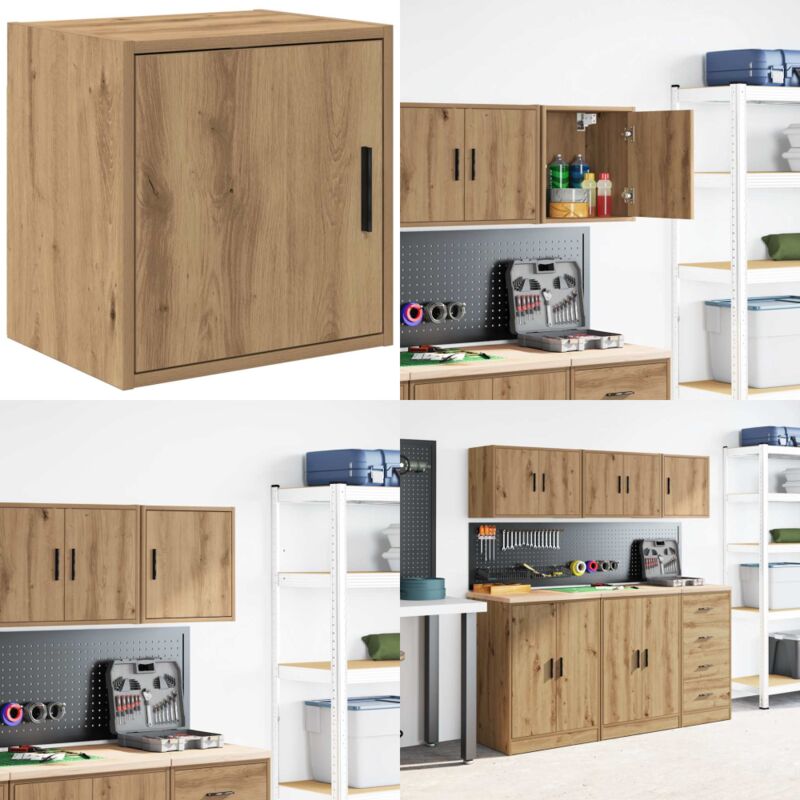 Vidaxl - Armoire murale de garage chêne artisanal bois d'ingénierie