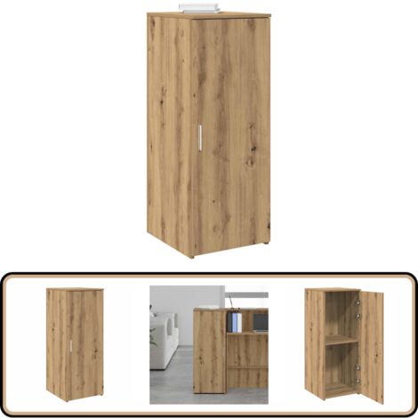 vidaXL Armoire rangement chêne artisanal 40x45x103,5cm bois ingénierie