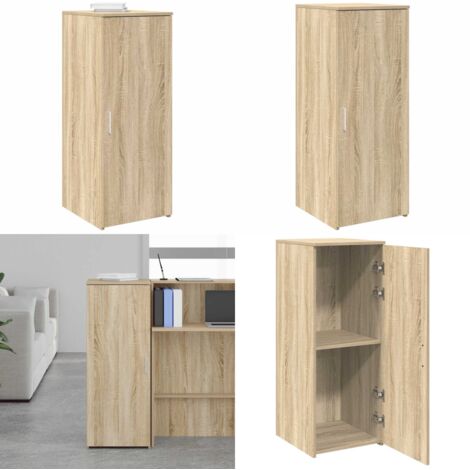 vidaXL Armoire rangement chêne sonoma 40x45x103,5 cm bois d'ingénierie