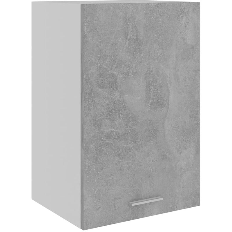 Armoire suspendue Gris béton 39,5x31x60 cm Aggloméré