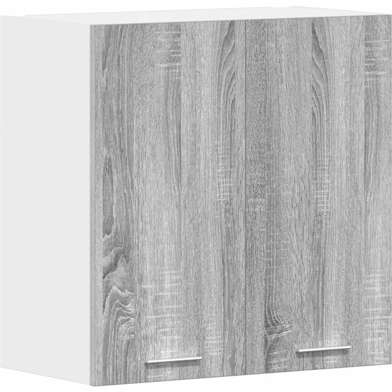 Armoire suspendue 'Lyon' Sonoma gris 60x31x60 cm Vidaxl