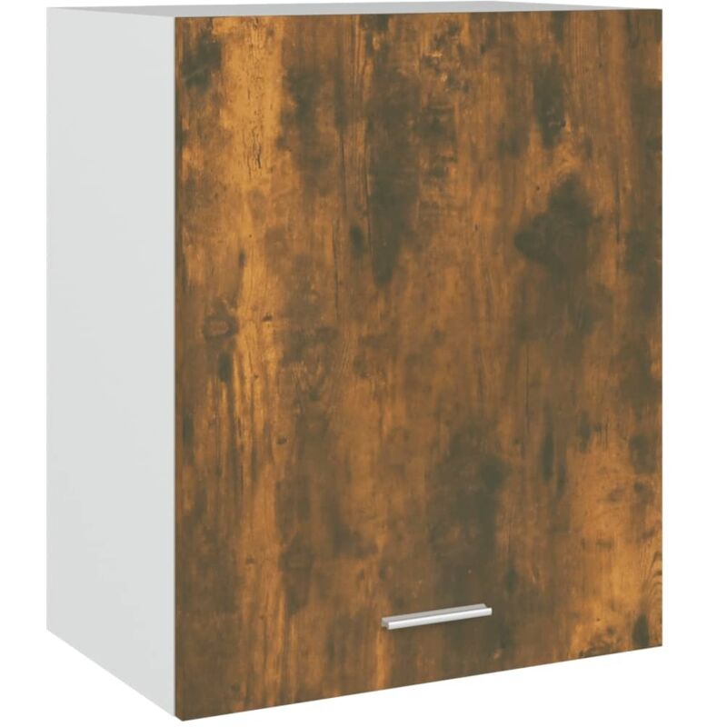 Vidaxl - Armoire suspendue 'Lyon' Chêne fumé 50x31x60 cm