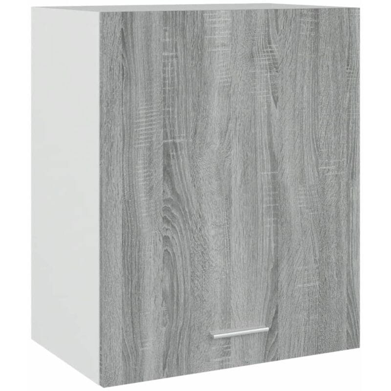 Armoire suspendue 'Lyon' Sonoma gris 50x31x60 cm Vidaxl