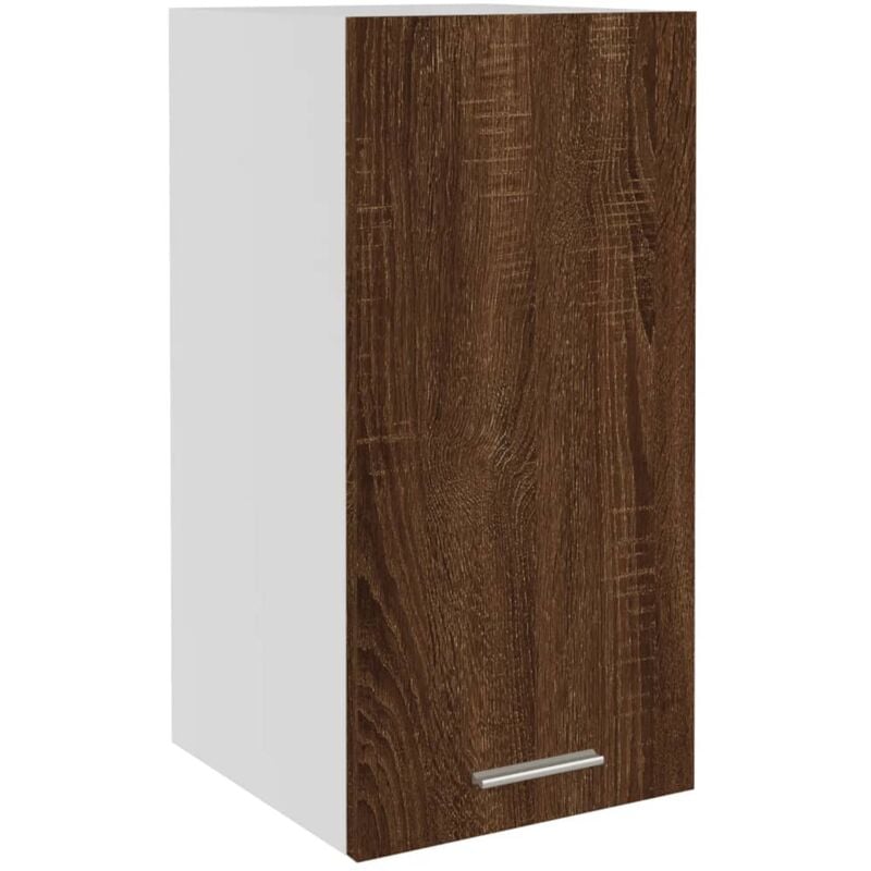 Armoire suspendue 'Lyon' Chêne marron 29,5x31x60 cm Vidaxl