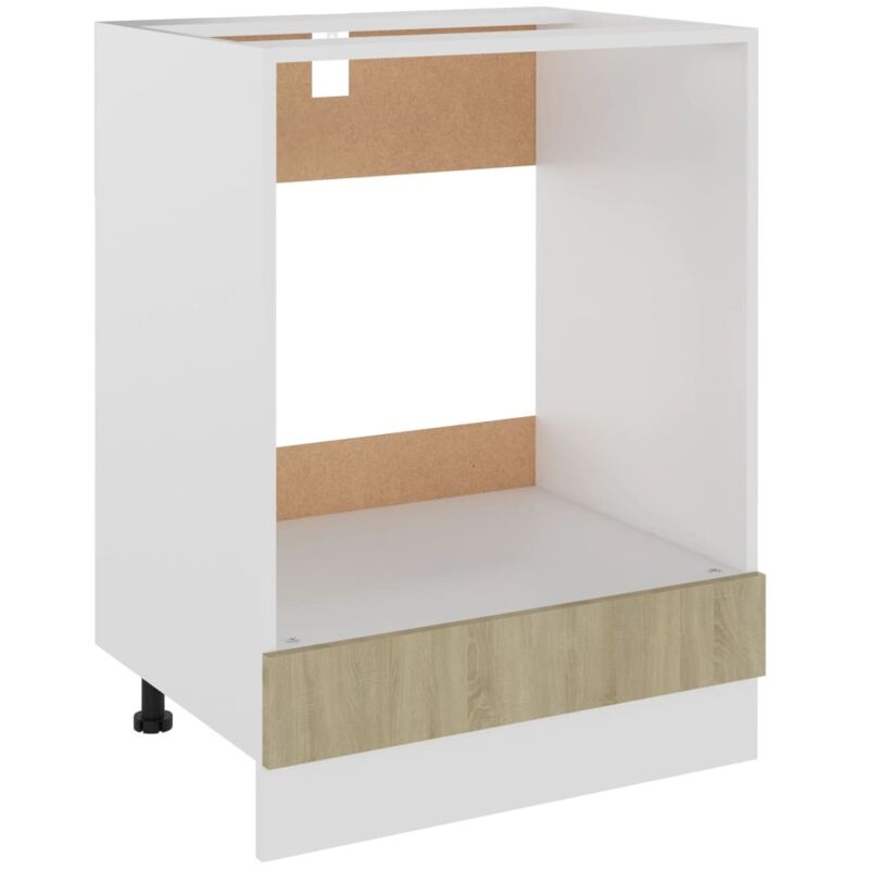 Vidaxl - Armoire à four Chêne sonoma 60x46x81,5 cm Bois d'ingénierie