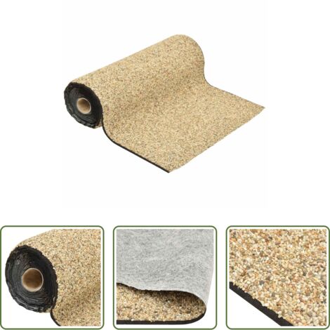 vidaXL Arroyo artificial -  Lámina de piedra arena natural 250x60 cm