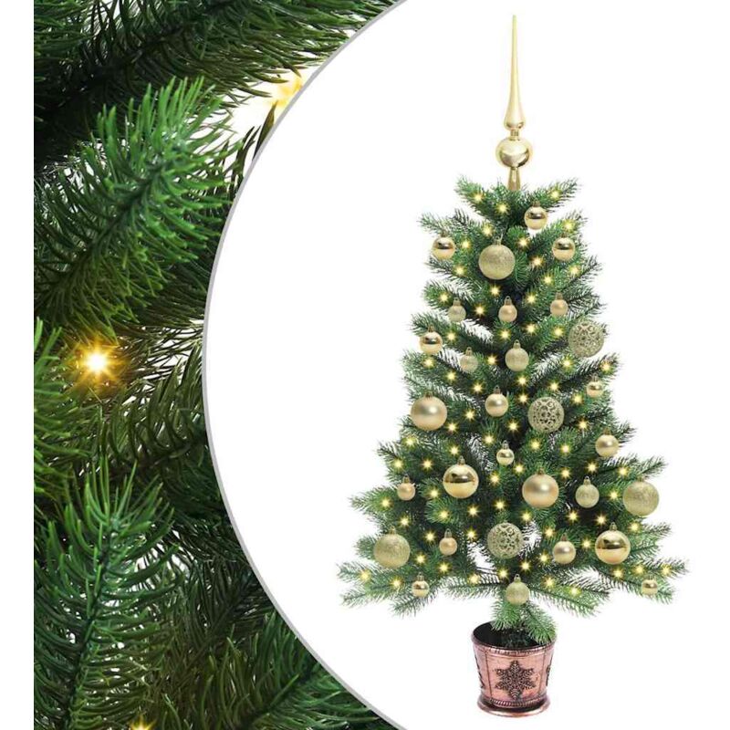 Christmas Tree With 150 Leds With Stand Green 90 Cm Pe Vidaxl