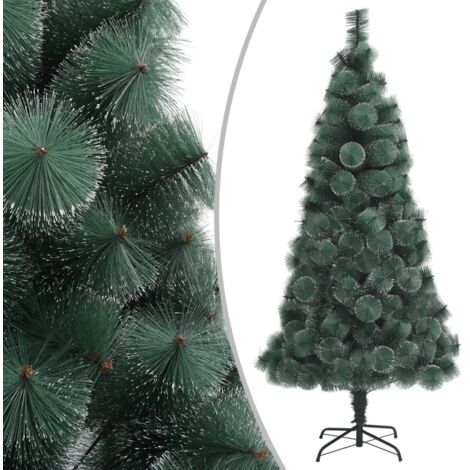 vidaXL Artificial Christmas Tree with Stand Green 120 cm PET