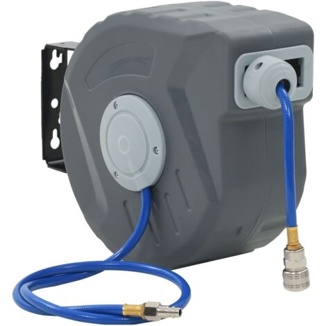 vidaXL Avvolgitubo Aria Compressa Automatico 1/4" 12 m