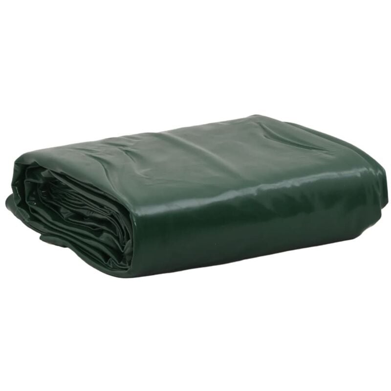 Bâche vert Ø 4 m 650 g/m² vidaXL