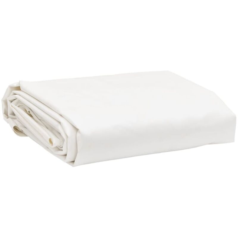 Vidaxl - Bâche blanc ø 2,6 m 650 g/m²