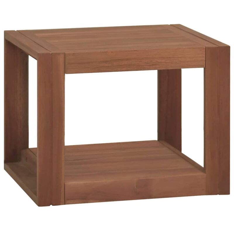 Wand-badregal 45x45x35 Cm Massivholz Teak Vidaxl