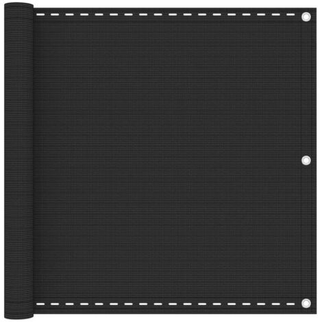 vidaXL Balcony Screen Anthracite 90x300 cm HDPE