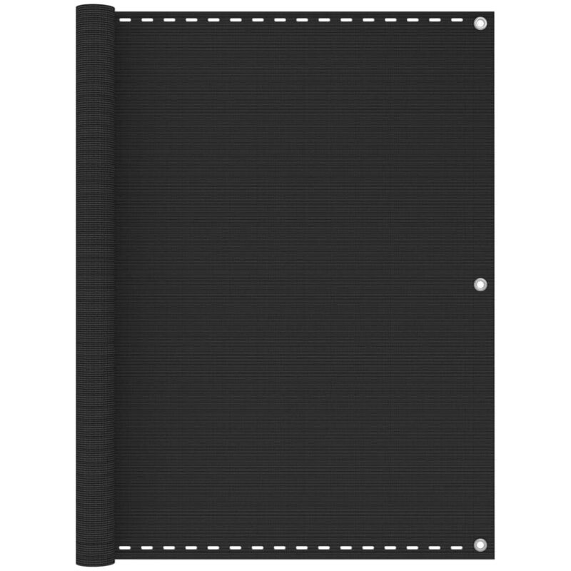 Balcony Screen Anthracite 120x600 Cm Hdpe Vidaxl