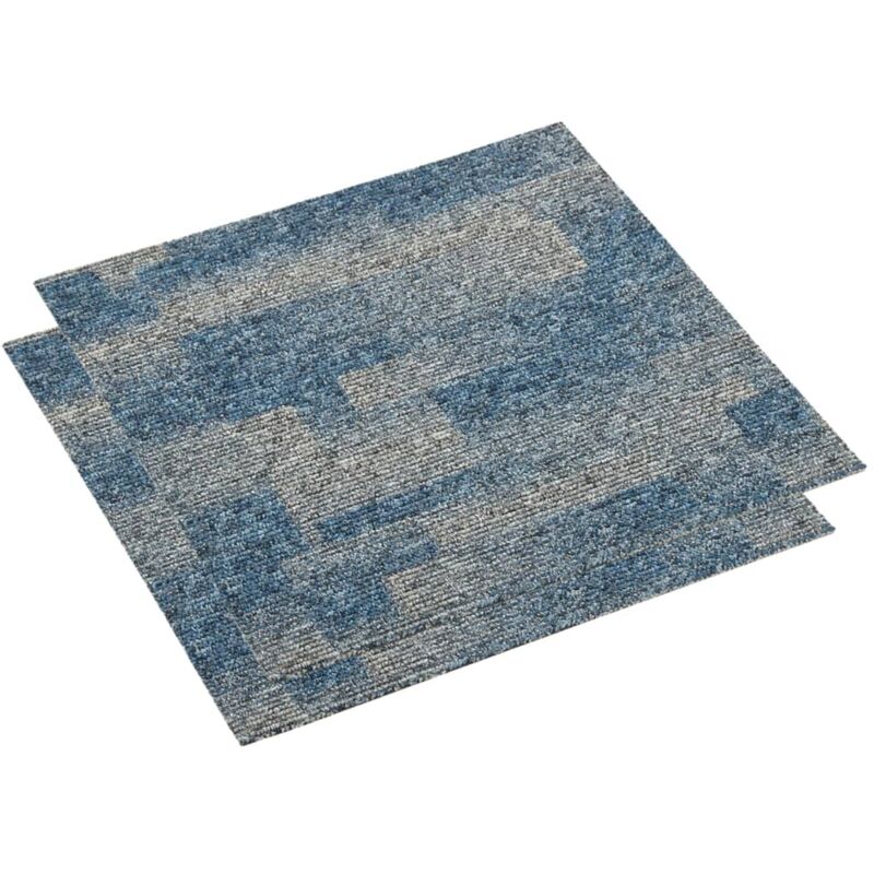 

Baldosas de moqueta de suelo 20 unidades 5 m² azul claro - Azul - Vidaxl