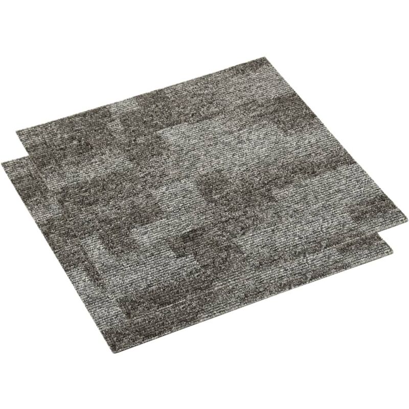 

Baldosas de moqueta de suelo 20 unidades 5 m² gris - Gris - Vidaxl