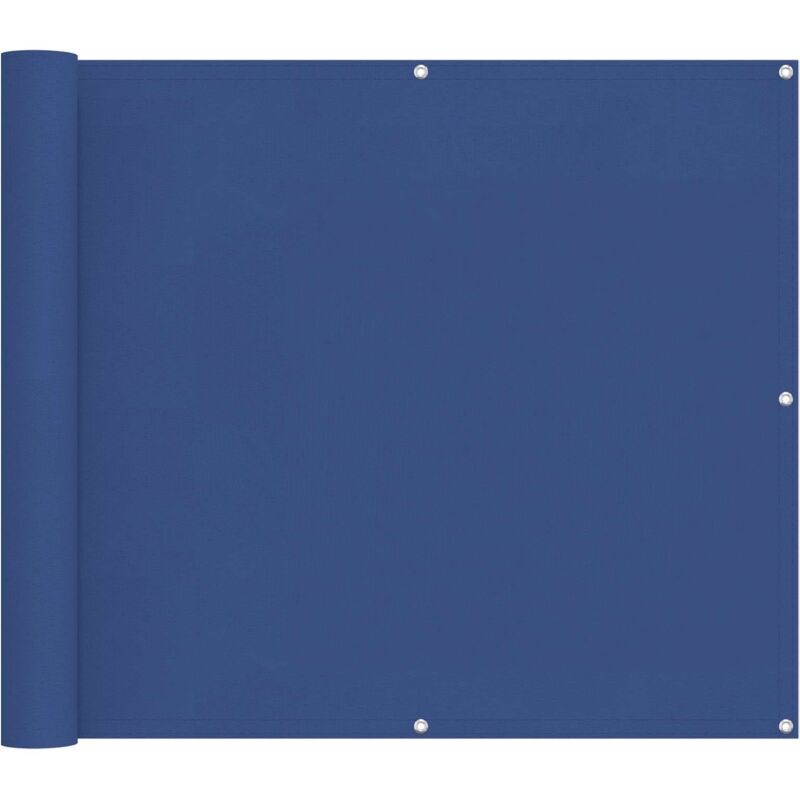 Balkonsichtschutz Blau 100 X 300 Cm Oxford-stoff Vidaxl