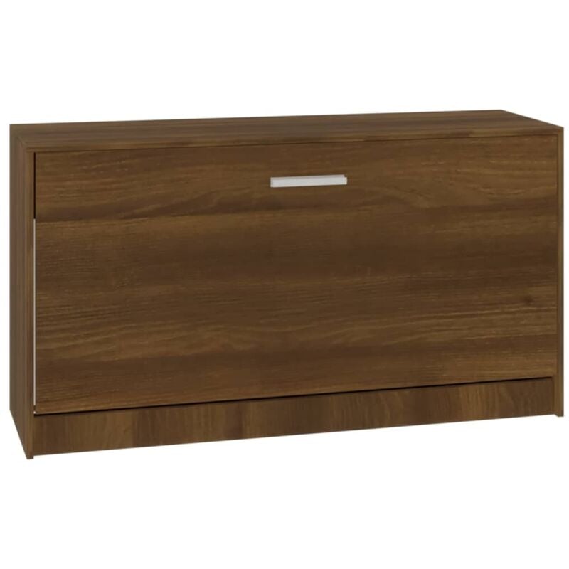 Vidaxl - Banc à chaussures Chêne marron 80x24x45 cm Bois d'ingénierie